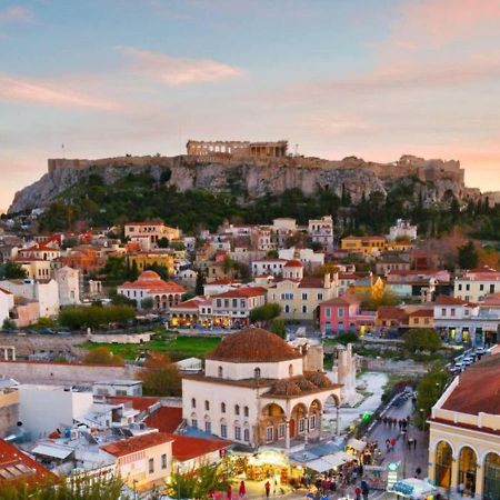 Appartamento Nephiria'S Boho House With Acropolis View! Atene Esterno foto