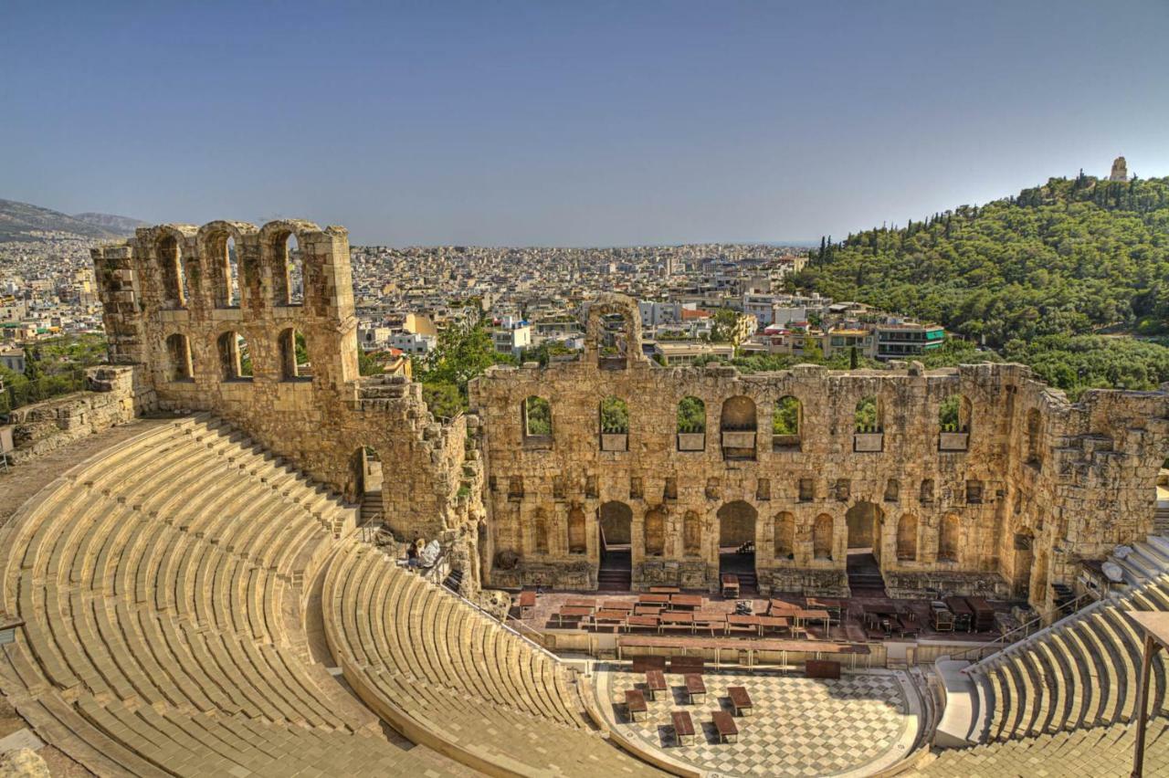 Appartamento Nephiria'S Boho House With Acropolis View! Atene Esterno foto