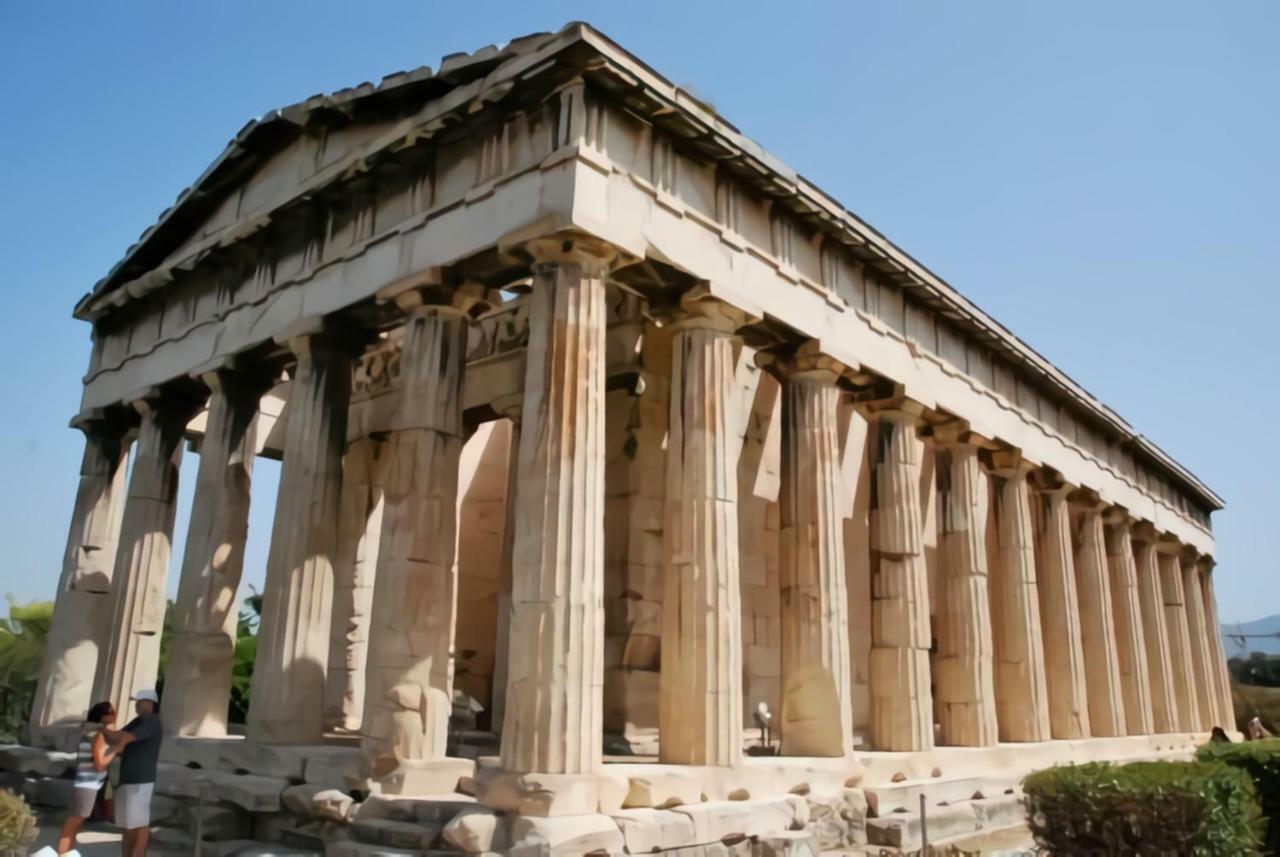 Appartamento Nephiria'S Boho House With Acropolis View! Atene Esterno foto